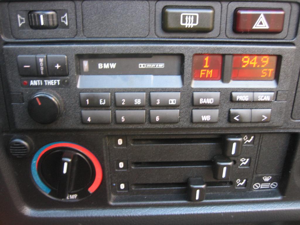 1988 Bmw radio code #1