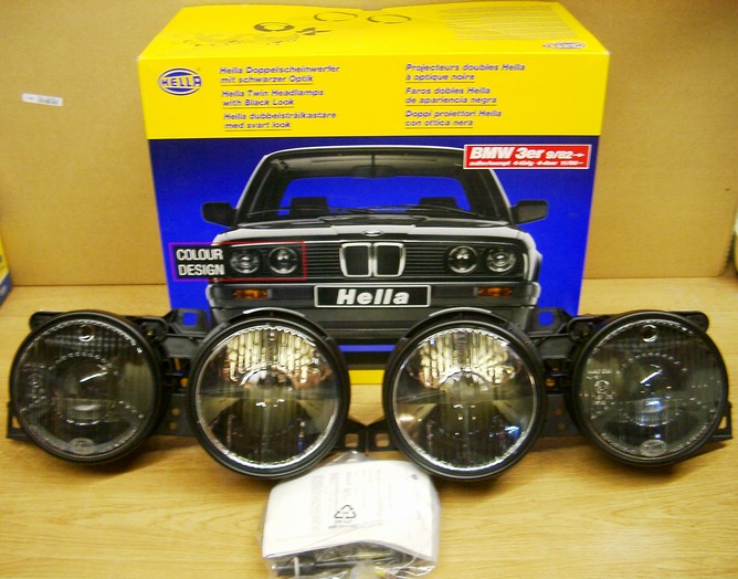 Bmw e30 hella smoked lights #4