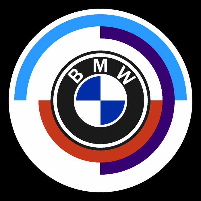 Bmw motorsport roundel sticker #1