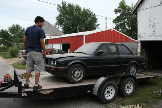 The first E30 was a short lived bronzit 89 325i coupe that I fried the 