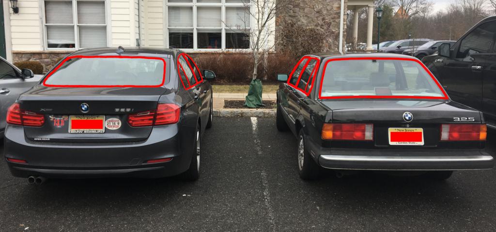 Click image for larger versionName:	E30 vs new BMW.JPGViews:	0Size:	80.8 KBID:	9903735