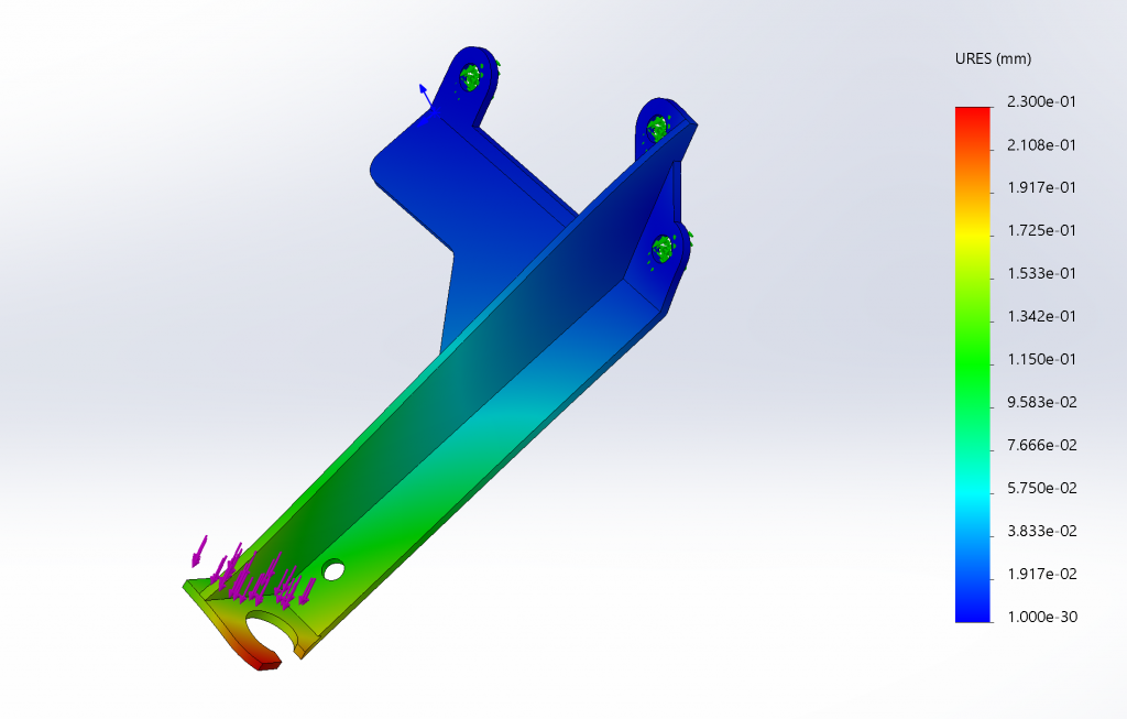 Click image for larger version

Name:	Bracket Stress.PNG
Views:	1557
Size:	392.8 KB
ID:	9891124