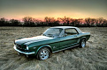 1966 Ford Mustang.  My husband bought this car when he was 16 and drive it back to Chicago from California.  An overhaul is in it's future.  He took this photo in the same spot I shot the M Tech.