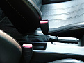 leather brake boot and handle