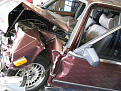 745 Turbo into a Barrier @ 70 mph.