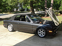 Left side view top and hood up