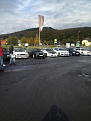 On the way to the Nürburgring to do the Nordschleife/ GP Track loop.