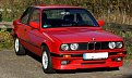Stock E30is:
Brillantrot (308)
14"BBS rims
