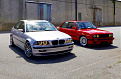 1999 e46 and the 1990 325is together for the first time