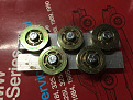 Tubing straightener with pulleys for 5/16” tubing.
