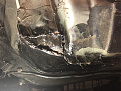 Repaired drivers floor