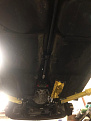 Driveshaft with new joints and balanced from Bill’s Driveshaft in Denver